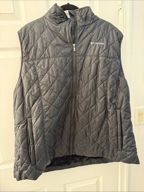 Columbia Quilted Vest in Black